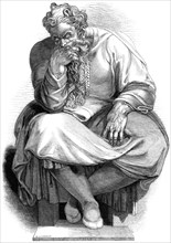 The Prophet Jeremiah, 1844.  Creator: WJ Linton.