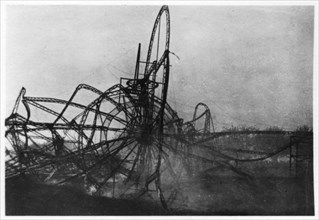 Zeppelin LZ4 after the Echterdingen disaster, Germany, 1908 (1933). Artist: Unknown