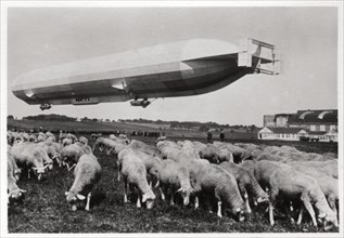 Zeppelin LZ8 'Deutschland II', Schwaben, Germany, 1911 (1933). Artist: Unknown