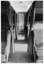 Passenger compartment of Zeppelin LZ 126, c1924 (1933). Artist: Unknown