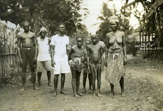 Local people, Sierra Leone, 20th century. Artist: Unknown