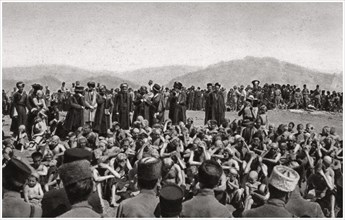 Religious ceremonies, Iraq, 1925.Artist: A Kerim