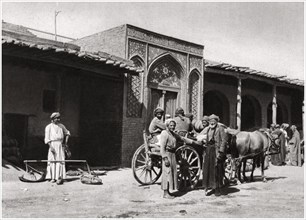 Smiling faces, Iraq, 1925. Artist: A Kerim