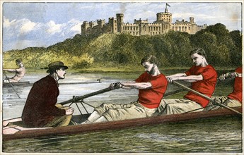 Rowing, 19th century(?). Artist: Unknown
