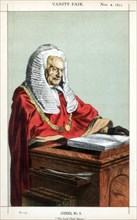'The Lord Chief Baron', 1871.Artist: Coide