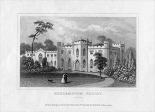 Roehampton Priory, Surrey, mid 19th century. Artist: Unknown