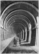 Thames Tunnel, London, mid 19th century. Artist: Unknown