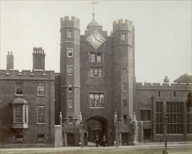 Exterior of St James's Palace, London, 1887.  Creator: Unknown.