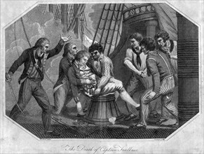 'The Death of Captain Faulkner', 18th century(?). Artist: Grainger
