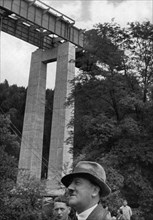 The bridge over the Mangfall River valley, south-east of Munich, Germany, 1935. Artist: Unknown