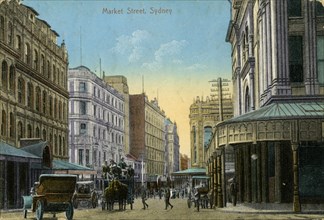 Market Street, Sydney, New South Wales, Australia, c1900-c1919. Artist: Unknown