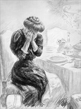 The Marguerite Steinheil case, 1909. Artist: Unknown