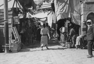 Street scene, Damascus, Syria, c1920s-c1930s(?). Artist: Unknown