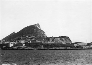 Rock of Gibraltar, c1920s-c1930s(?). Artist: Unknown