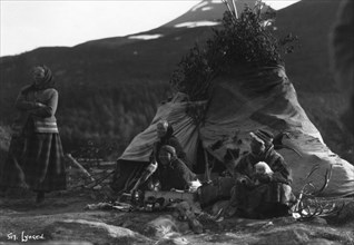 Local women, Lyngen, northern Norway, c1920s-c1930s(?). Artist: Unknown