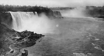 Niagara Falls, USA/Canada, c1930s(?).Artist: Marjorie Bullock