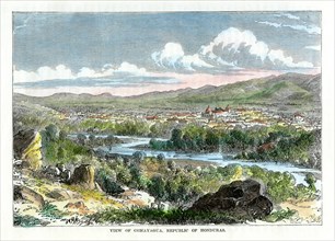 'View of Comayagua, Republic of Honduras', c1880. Artist: Unknown