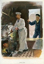 Ship's cook, c1890-c1893. Artist: William Christian Symons
