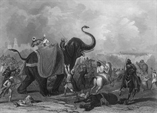 'The Siege of Mooltan' (Multan), India, 1849 (c1857).Artist: J Rogers