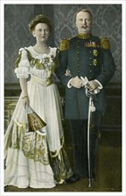 Queen Wilhelmina and Prince Henry of the Netherlands, c1900s-c1910s(?). Artist: Unknown