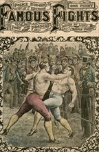 'Fight between Dick Curtis and Jack Perkins', 1828 (late 19th or early 20th century.Artist: Pugnis