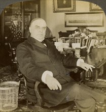 William McKinley, 25th President of the United States, 1900. Artist: Underwood & Underwood
