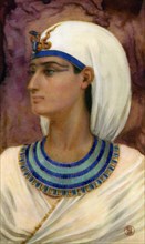 Hatshepsut, Ancient Egyptian queen of the 18th dynasty, 15th century BC (1926).  Artist: Winifred Mabel Brunton