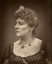 British actress Henrietta Lindley in 'Jim the Penman', 1886. Artist: Barraud