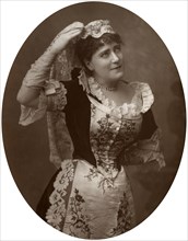 Ada Cavendish, British actress, 1882. Artist: Unknown