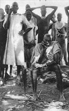 Nuan Atojian, the Bahr el Arab, Sudan, 1925 (1927). Artist: Thomas A Glover