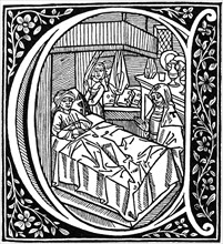 Illustration from Boethius' De Consolatione Philosophiae, 1498 (1964). Artist: Anon
