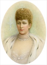 Alexandra, Queen Consort of King Edward VII of the United Kingdom, 1905. Artist: Unknown