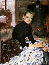 'Konstnaren's Wife', 1886 (1945). Artist: Sven Richard Bergh