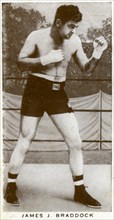James J Braddock, Irish-American boxer, 1938. Artist: Unknown