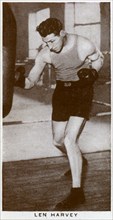 Len Harvey, British boxer, 1938. Artist: Unknown