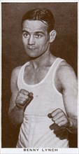 Benny Lynch, Scottish boxer, 1938. Artist: Unknown