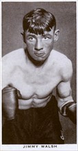 Jimmy Walsh, British boxer, 1938. Artist: Unknown
