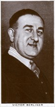 Victor Berliner, boxing promoter and manager, 1938. Artist: Unknown
