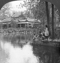 South Garden Palace in Fort, Mandalay, Burma, 1908. Artist: Stereo Travel Co