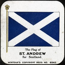 'The Flag of St Andrew for Scotland', c1910s(?). Artist: Unknown