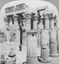 Temple of Kom Ombo, Egypt, c1899. Artist: The Fine Art Photographers Co