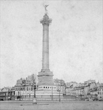 Colonne de Juillet, Place de la Bastille, Paris, France, late 19th or early 20th century. Artist: Unknown