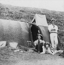 Camping, early 20th century(?). Artist: Unknown