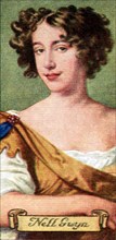 Nell Gwyn, taken from a series of cigarette cards, 1935. Artist: Unknown
