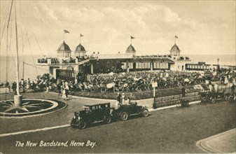 The New Bandstand, Herne Bay, Kent. Artist: Unknown