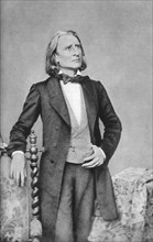 Franz Liszt, 19th-century Hungarian composer, pianist, conductor and teacher. Artist: Unknown