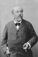 Emmanuel Chabrier (1841-1894), French Romantic composer and pianist. Creator: Benque.