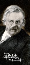 Gilbert Keith Chesterton (1874-1936), 1935. Artist: Unknown