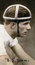 Dennis S Horn (1909-1974), National cycling champion. Artist: Unknown