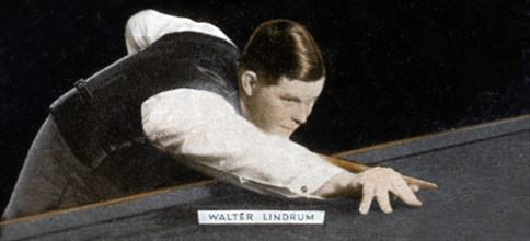 Walter 'Wally' Lindrum, World Billiards champion, 1935. Artist: Unknown